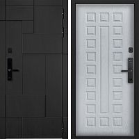 Входная дверь Command doors Cyber tetris black 01 альберо браш грей