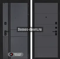 Входная дверь Лабиринт EVOLAB 13 - Графит софт