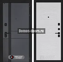Входная дверь Лабиринт EVOLAB 06 - Белое дерево