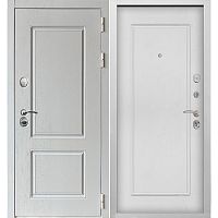 Входная дверь Command Doors Chalet White 38.02 Белый матовый