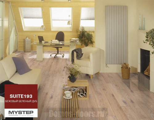 Ламинат Rooms Suite193 Бежевый Беленый Дуб RV810 фото 3