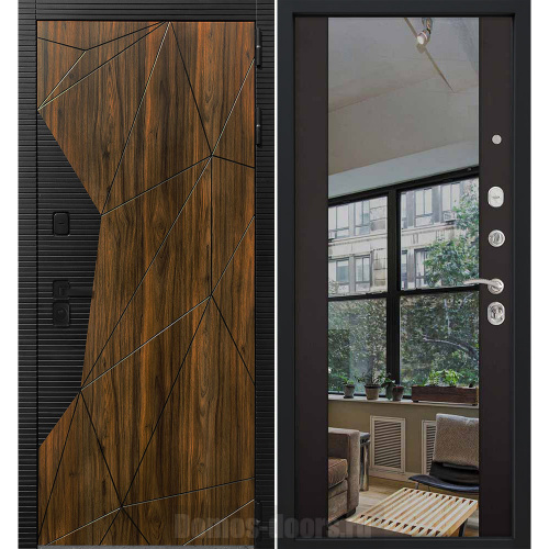 Входная дверь Command Doors Shellwood 3Z Венге