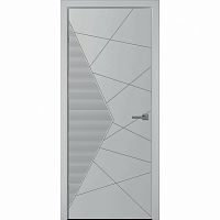Wanmark Межкомнатная дверь Синди-2 РАЛ7047 эмаль