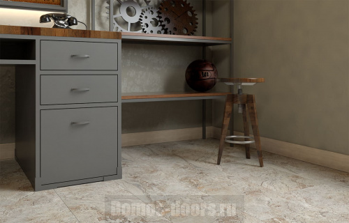 Ламинат Stone Floor SPC Травертин Бежевый фото 6 Ламинат Stone Floor SPC Травертин Бежевый фото 6