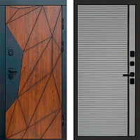 Termo door Входная дверь Геометрия porte grey софт