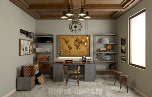Ламинат Stone Floor SPC Травертин Бежевый фото 7 Ламинат Stone Floor SPC Травертин Бежевый фото 7