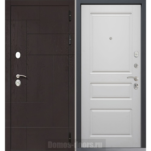 Входная дверь Command Doors Grafica 02 Белый Матовый