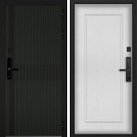 Входная дверь Command doors Cyber matrix oliva 38.02 Белый матовый