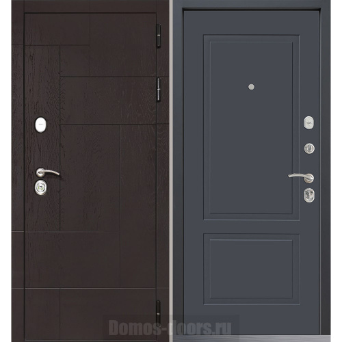 Входная дверь Command Doors Grafica 05 Графит Серый