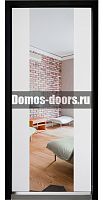 Дверной Континент Панель ФЛЗ-2 [зеркало] цв. Софт бел 16 мм
