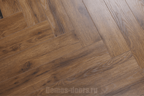 ICON FLOOR Дуб Браш (Oak Brash) ORANGE ламинат, 33 класс, толщина 8 мм, ёлочка фото 4