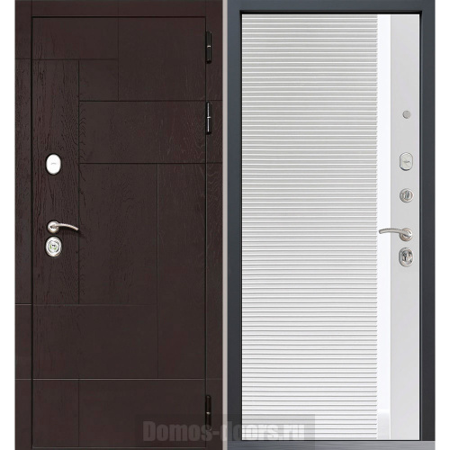 Входная дверь Command Doors Grafica 30Б белый матовый
