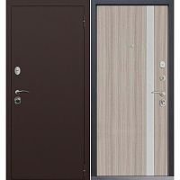 Входная дверь Command Doors Патриот медный антик 6S Белая Лиственница