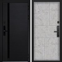 Входная дверь Command doors Cyber Horizon 38 Бетон молочный