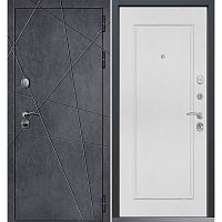 Входная дверь Command Doors Geometria New 38.02 Белый матовый