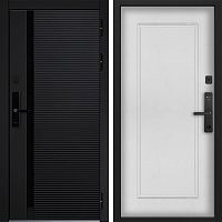 Входная дверь Command doors Cyber Horizon 38.02 Белый матовый