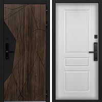Входная дверь Command doors Cyber Shelwood 02 Белый Матовый