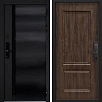 Входная дверь Command doors Cyber Horizon 61 Темный дуб