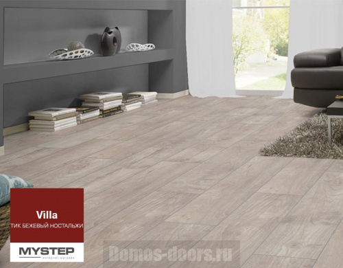 Ламинат My Floor Villa Тик Бежевый Ностальжи M1202 фото 2 Ламинат My Floor Villa Тик Бежевый Ностальжи M1202 фото 2