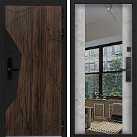 Входная дверь Command doors Cyber Shelwood 3z бетон молочный