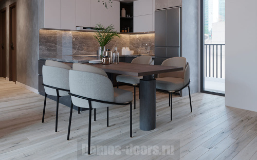 Ламинат Stone Floor SPC Дуб Зимний лес фото 2 Ламинат Stone Floor SPC Дуб Зимний лес фото 2