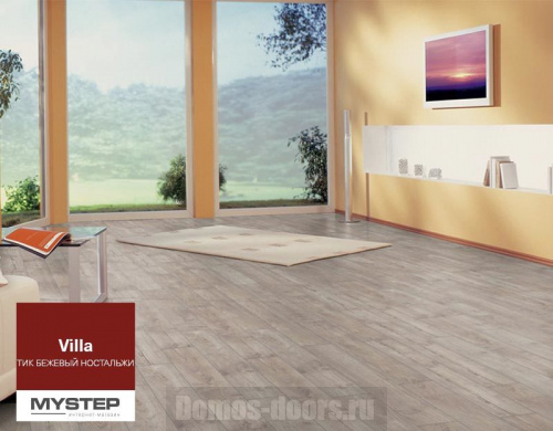 Ламинат My Floor Villa Тик Бежевый Ностальжи M1202 фото 4 Ламинат My Floor Villa Тик Бежевый Ностальжи M1202 фото 4