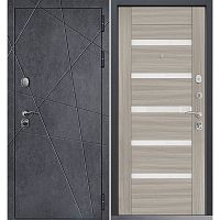 Входная дверь Command Doors Geometria New 18SP Белая Лиственница
