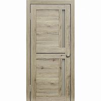 Wanmark Межкомнатная дверь экошпон D5/2 рустик пепельный ДО бронза