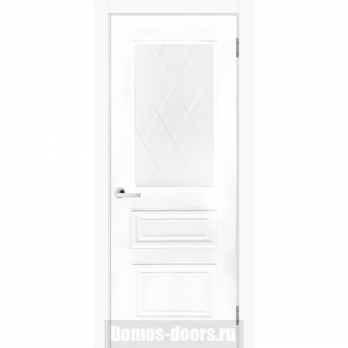 Wanmark Межкомнатная дверь Симпл-3 белая эмаль ДО