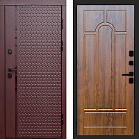 Termo door Входная дверь Simple Шоколад Арка дуб