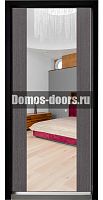 Дверной Континент Панель ФЛЗ-1 [зеркало] цв. Венге 12 мм