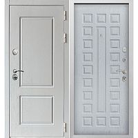 Входная дверь Command Doors Chalet White 01 альберо браш грей