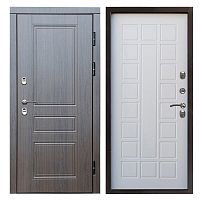 Termo door Входная металлическая дверь с терморазрывом Сибирь термо премиум Орегон венге Престиж белое дерево