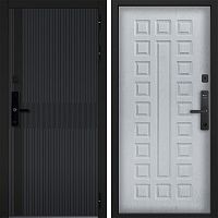 Входная дверь Command doors cyber matrix grey 01 альберо браш грей