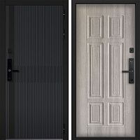 Входная дверь Command doors cyber matrix grey 15 Дуб крем
