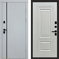 Termo door Входная дверь Simple White Мадрид лиственница