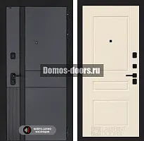 Входная дверь Лабиринт EVOLAB 03 - Крем софт