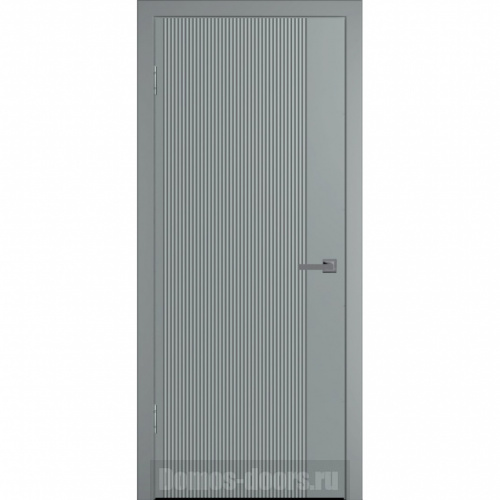 Wanmark Межкомнатная дверь Синди-5 серая эмаль