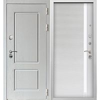 Входная дверь Command Doors Chalet White 30Б белый матовый