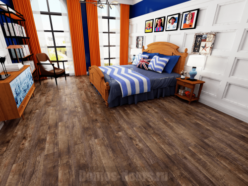 ICON FLOOR Дуб Джанни (Oak Gianni) BLACK SPC кварцвинил, 43 класс, толщина 4 мм фото 2