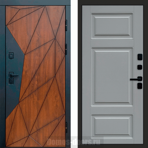 Termo door Входная дверь Геометрия Лион grey софт Termo door Входная дверь Геометрия Лион grey софт