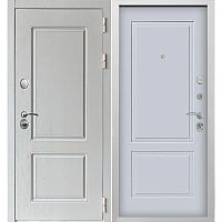 Входная дверь Command Doors Chalet White 05 Белый матовый