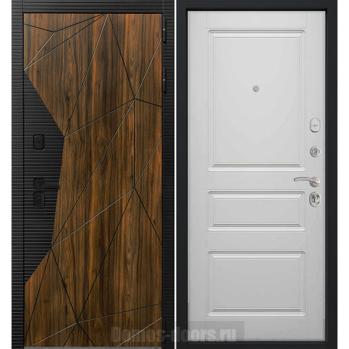 Входная дверь Command Doors Shellwood 02 Белый Матовый