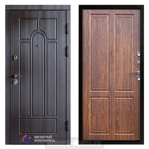 Termo door Входная дверь Модена Орех стандарт