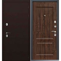 Входная дверь Command Doors Сибирь термо 61 Темный дуб