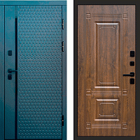 Termo door Входная дверь Simple Графит Мадрид дуб