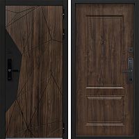 Входная дверь Command doors Cyber Shelwood 61 Темный дуб