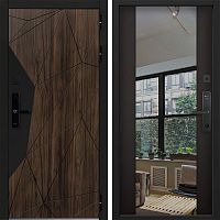 Входная дверь Command doors Cyber Shelwood 3Z Венге