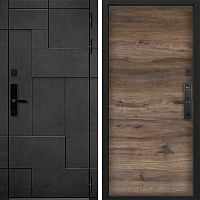 Входная дверь Command doors Cyber tetris grey 00 Дуб Бомонт