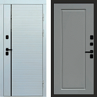 Termo door Входная дверь White line Гранд grey софт